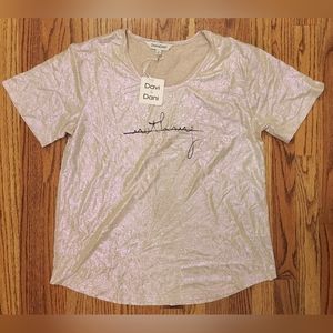 Davi & Dani Iridescent Nothing Top, New